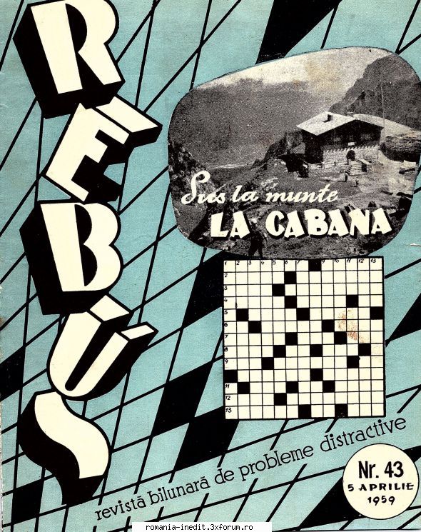 XWord-Program de rezolvat cuvinte incrucisate - CONTINUARE - Revista "Rebus " NOTA - Freeware & Open Source