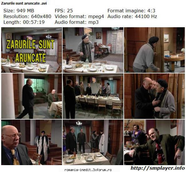 Zarurile sunt aruncate (1992) (Teatru TV) - Repostare !! Zarurile sunt - Teatru rom�nesc - Romanian Theater