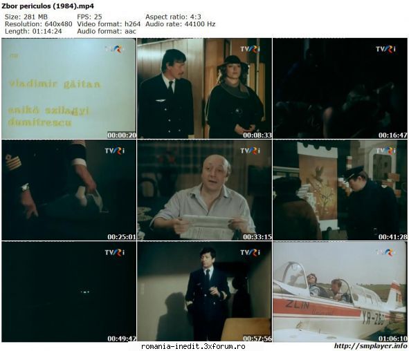 Zbor periculos (1984) - marianvo - Filme rom�nesti - Romanian Movies
