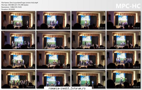 Zero la purtare(Trupa Juniors Act) - bgl23 - Teatru rom�nesc - Romanian Theater