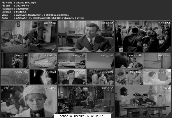 Zestrea (1971) - sasadoru - Filme rom�nesti - Romanian Movies