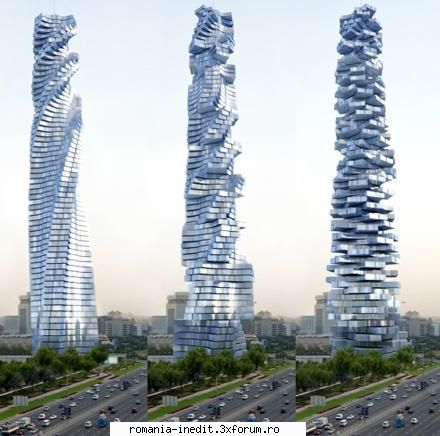 Zg�rie-nori rotitor � m�ndria Dubaiului - Proiectul Dynamic Tower, prezentat de un arhitect - Off Topic