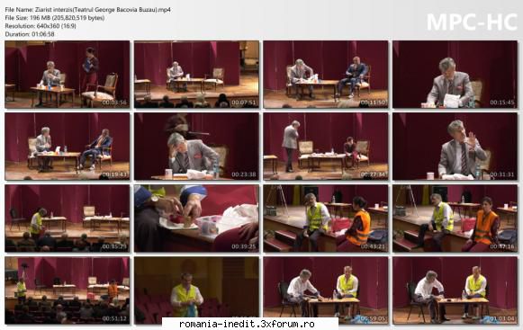 Ziarist interzis(Teatrul George Bacovia Buzau) - bgl23 - Teatru rom�nesc - Romanian Theater