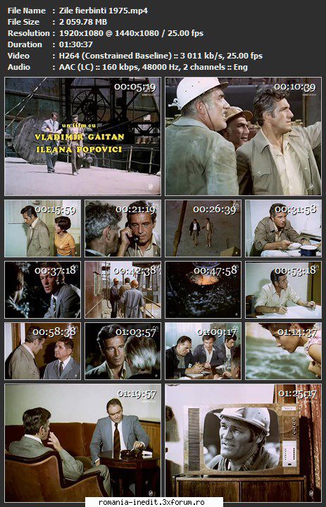 Zile fierbinti (1976) - sasadoru - Filme rom�nesti - Romanian Movies