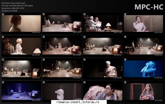 Ziua iertarii(ULBS) - Traducerea: Ada � Maria Ichim Light design: Dorin - Teatru rom�nesc - Romanian Theater