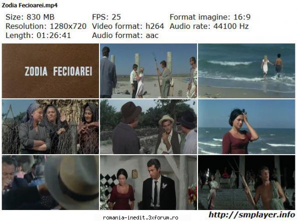 Zodia fecioarei (1966) - Zodia Fecioarei (1966) Virgo Multumiri - Filme rom�nesti - Romanian Movies