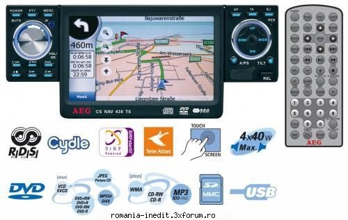 aeg cs nav 430 ts - Am primit un radio dvd cu navigatie aeg cs nav - Mobile/ PDA / GPS Tech Support