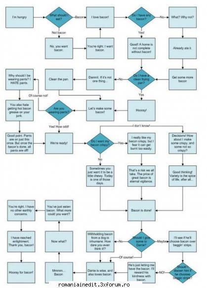 bacon flowchart - maverik22 - Funny