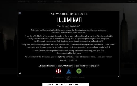 carei societati secrete apartii?completeaza testul sa aflii - maharet - Off Topic