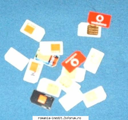 cartela de mobil - cartelele mele (pe care le mai am) - Off Topic