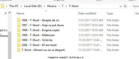 caut aceste albume - asta e ce am de la t-short - Albume MP3 romanesti - Romanian MP3 albums