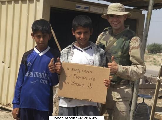 ce fac soldatii romani in IRAK - woland - Funny