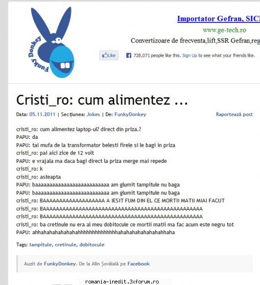 cum alimentez un laptop - myshyk - Funny