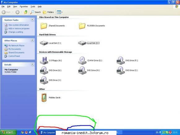 cum se modifica lucrul acesta - cum fac ca atunci cand intru din my computer in D - Tech Support