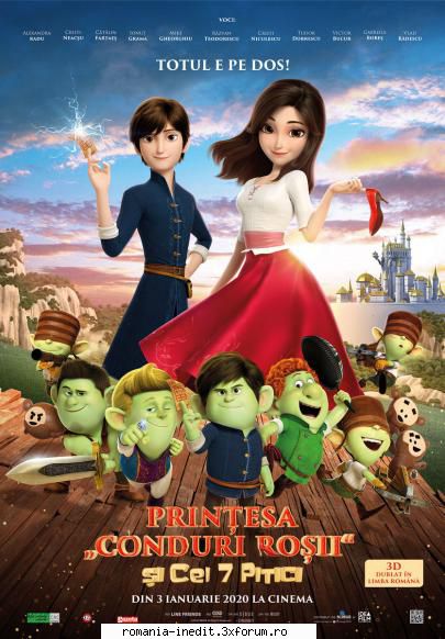 da Printesa, condurii rosii si cei 7 pitici - da Printesa, condurii - Filme pentru copii - Movies for kids