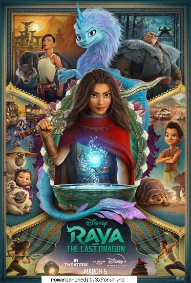 da Raya și ultimul dragon 2021 - da Raya and the Last Dragon 2021 - Filme pentru copii - Movies for kids
