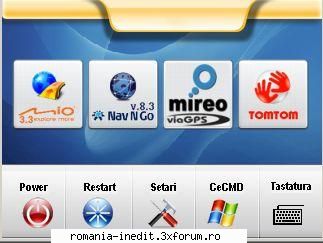 deblocare/resoftare mio c250 - Unlock pe flash cu mio Varianta 3.3 ian 2008 - Mobile/ PDA / GPS Tech Support