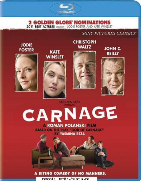 direct download - Carnage (2011) BluRay Rip XviD -SPARKS Or Or - Filme - Movies