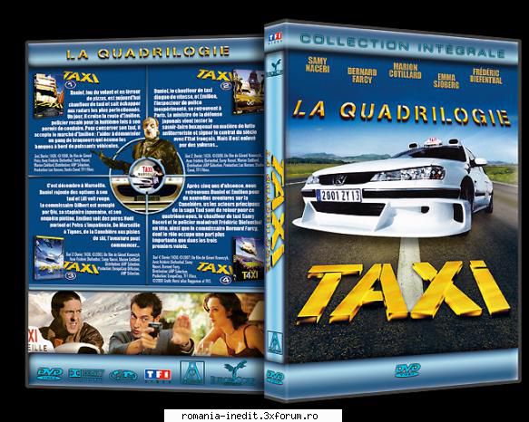 direct download - TAXI Quadrilogy Taxi 1 Taxi 2 Taxi 3 Taxi 4 - Filme - Movies