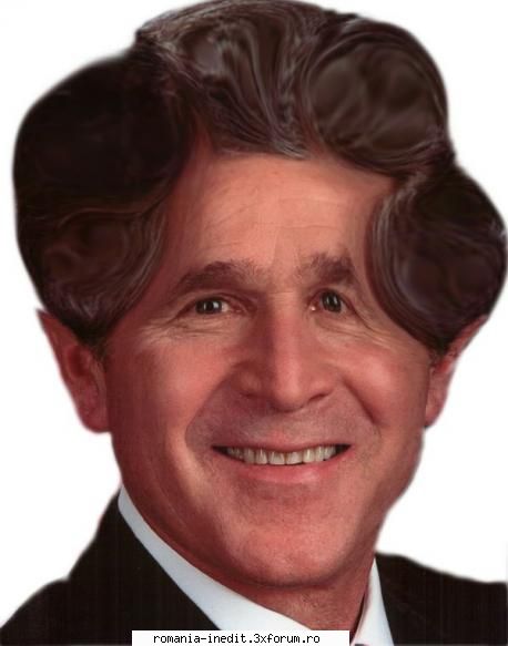 e amuzant rau de tot!!!!!!!!!!!! - bush dati clic pe ea si o vedeti mai mare - Funny