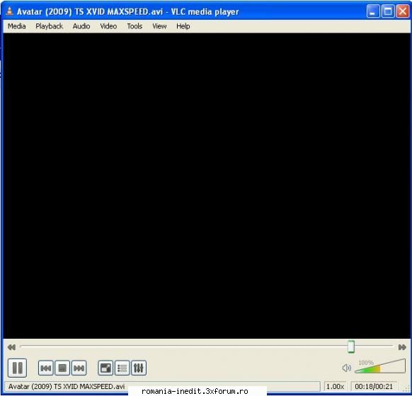 eroare vlc - cand vreau sa rulez un film,(avatar)imi da - Tech Support