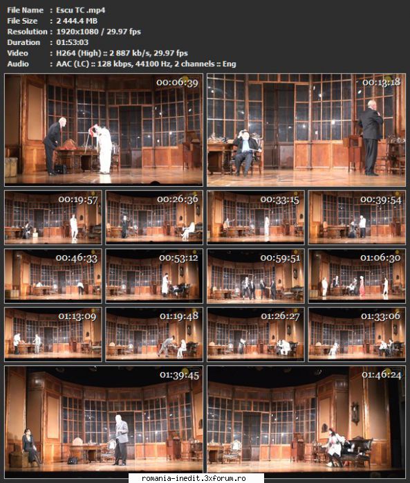 ..escu (Teatrul de comedie)(2002) - sasadoru - Teatru rom�nesc - Romanian Theater