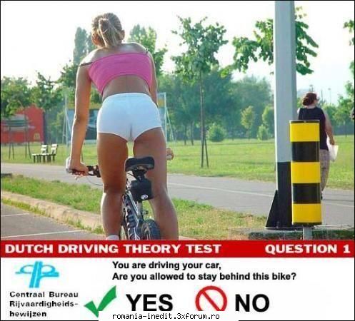 examen de conducere - o intrebare dificila - Funny