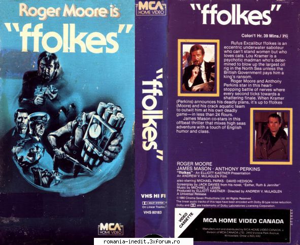 ffolkes / North Sea Hijack (1979) - Ffolkes (1980) North Sea Hijack Consultantul - Filme clasice - Old Movies