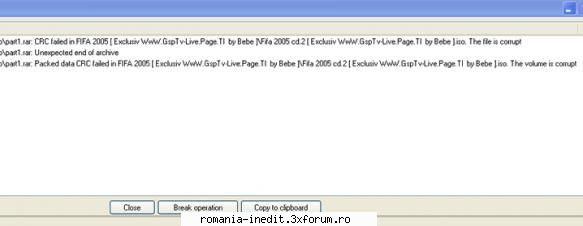 fifa2005 - Uitati ce mesaj imi da...CD1 s-a extras fara - Full Games