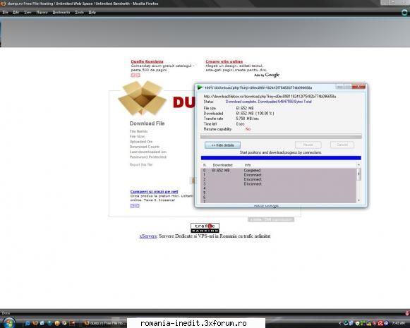 filebox, ce viteza de descarcare aveti? - maharet - Off Topic