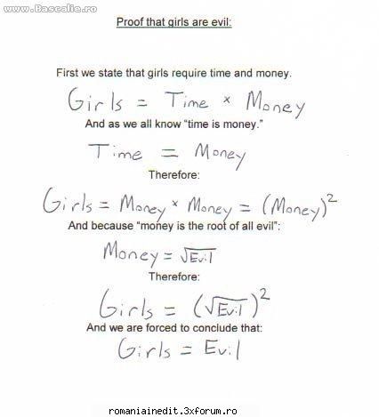 girls are evil - Silver_Angel - Funny
