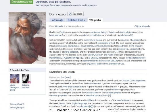 god on facebook - maleficus - Funny