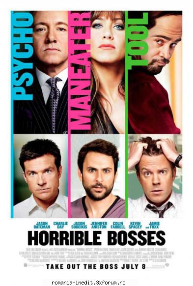 horrible Bosses 2011 XViD CAM-DTRG gen comedie - Nick, Kurt și Dale sunt trei angajați - Filme - Movies