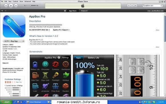 iPHONE - Aplicati de TOP si setari - AppBox Pro nu ar trebui sa va lipseasca ! - PDA / Mobile Technology