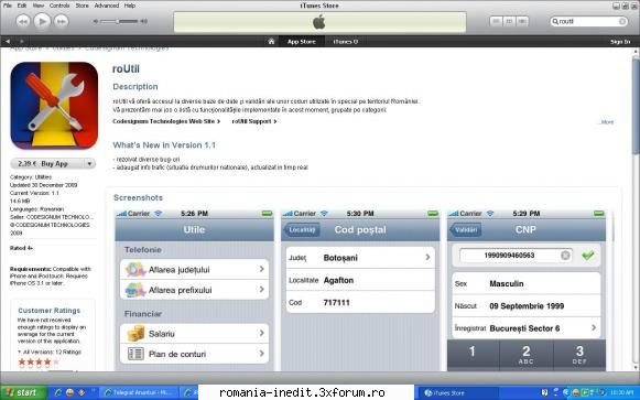 iPHONE - Aplicati de TOP si setari - crysxyz - PDA / Mobile Technology