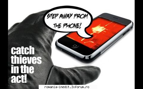 iPHONE - Aplicati de TOP si setari - Anti Theft Alarm: STEP AWAY FROM THE PHONE ! - PDA / Mobile Technology