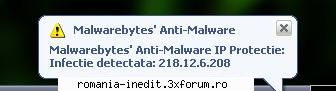 infectie detectata - Va rog sa-mi spuneti si mie ce inseamna?Am dat - Tech Support