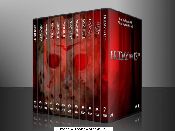 [info] Coperti DVD/Blu-Ray calitate Custom - Colectia Friday the 13th - Totul despre filme - All about movies