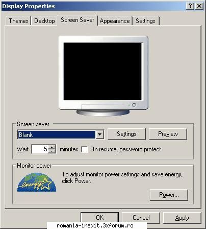 mi se stinge monitorul singur - Vezi poate ai screensaverul asta - Tech Support