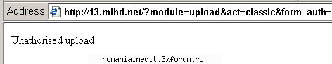 mihd.net - Mai jos este rezultatul incercarii de a pune pe - Tech Support