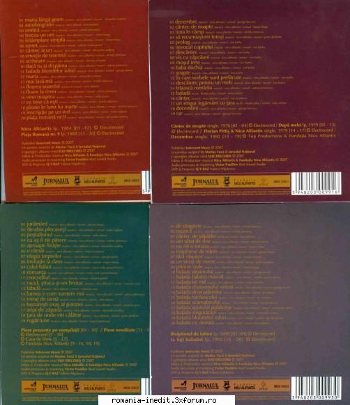 muzica folk - Nicu Alifantis - Vinyl Collection E un CD box - Muzica romaneasca - Romanian music