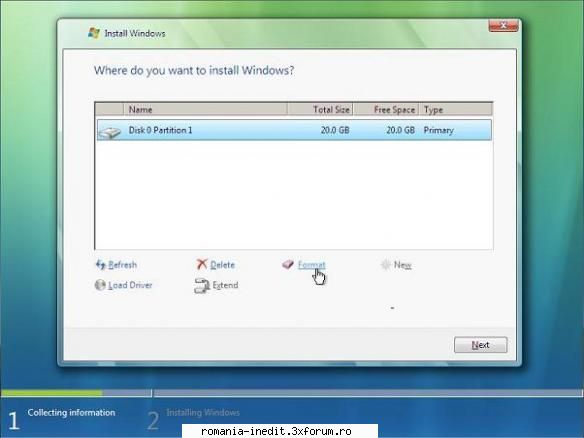 o problema cu partitionarea - Un mod mai usor ar fi sa faci cu XP partiti ( C - Tech Support