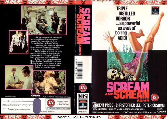 scream and scream again (1970) scream and scream again este film din 1970 regizat gordon hessler
