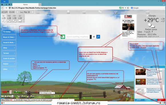 pagina de start pentru Firefox - mary_mari - Freeware & Open Source