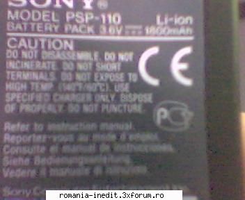 pandora battery psp slim/fat - ok tiam pus bateria .... voi scrie mai jos ce - Emulatoare