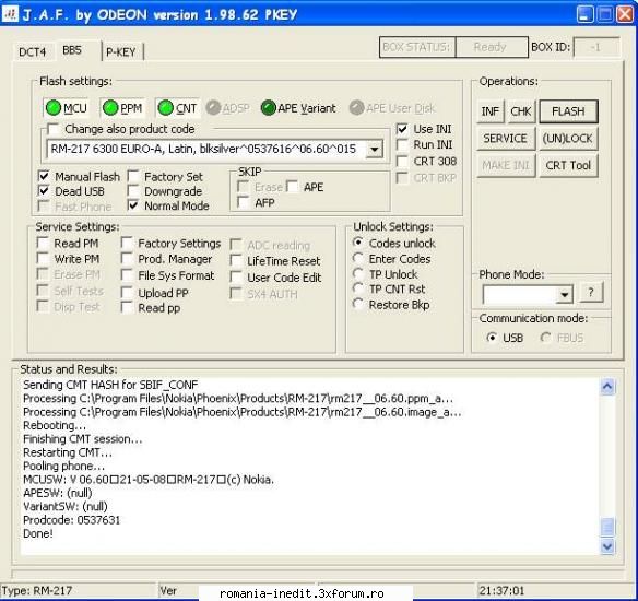 probelma telefon nokia - How to work with flasher ? - just download the - Tech Support