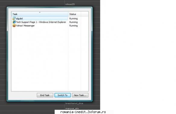problema Task Manager - Tocmai am reinstalat Win-u si dupa doar o zi Task - Tech Support
