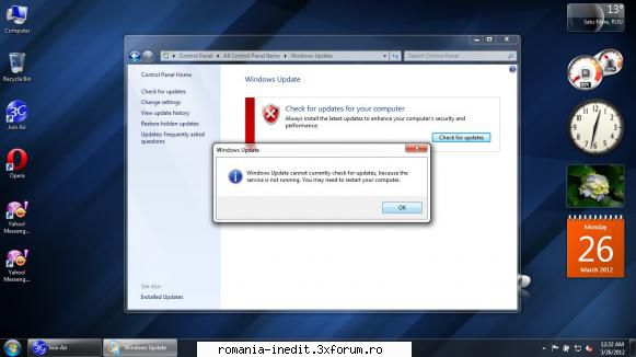 problema activare servicii WIN 7 ULTIMATE x86 - am instalat azi de pe un dvd AIO varianta de - Tech Support