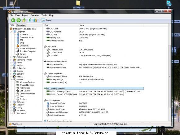 problema adaugare memorie RAM in plus - primele 2 poze sunt cu inf din everest - Tech Support