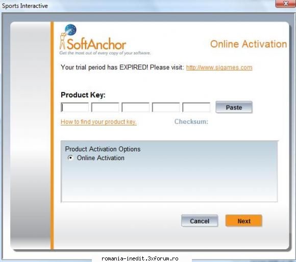 problema football manager 2009 - mai demult am scos fm 2009, si l-am jucat. insa - Tech Support